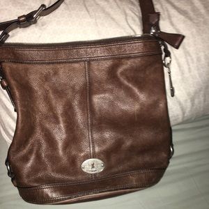 Fossil Bucket Bag